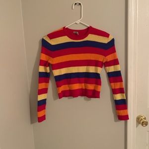 cropped charlotte russe sweater